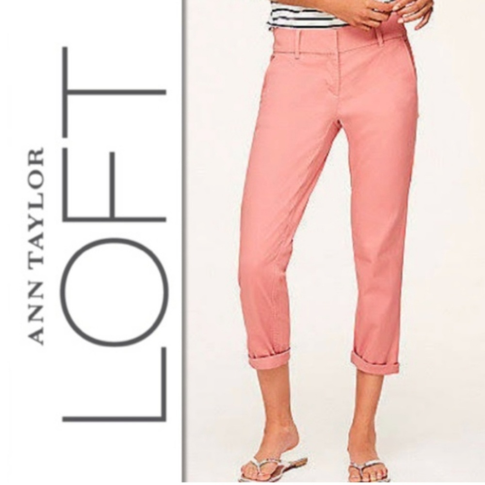 Ann Taylor Loft Marisa Fit Cropped Pants
